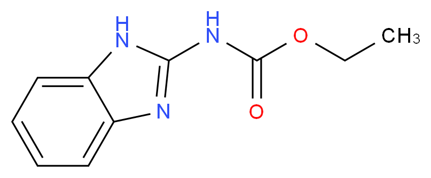 n-(1h-benzimidazol-2-yl)carbamic acid ethyl ester_Molecular_structure_CAS_6306-71-4)