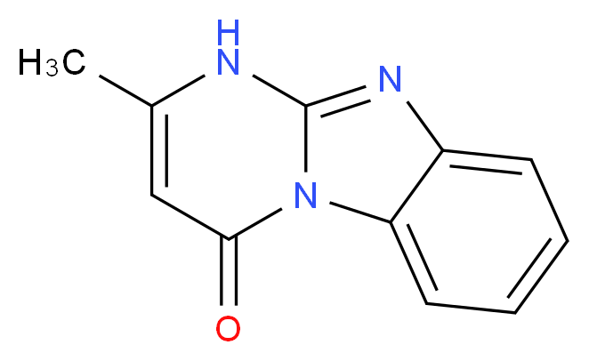 2-Methylpyrimido[1,2-a]benzimidazol-4(1H)-one_Molecular_structure_CAS_)