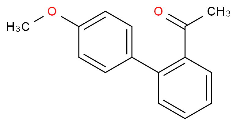 1-(4'-Methoxy-[1,1'-biphenyl]-2-yl)ethan-1-one_Molecular_structure_CAS_192865-43-7)