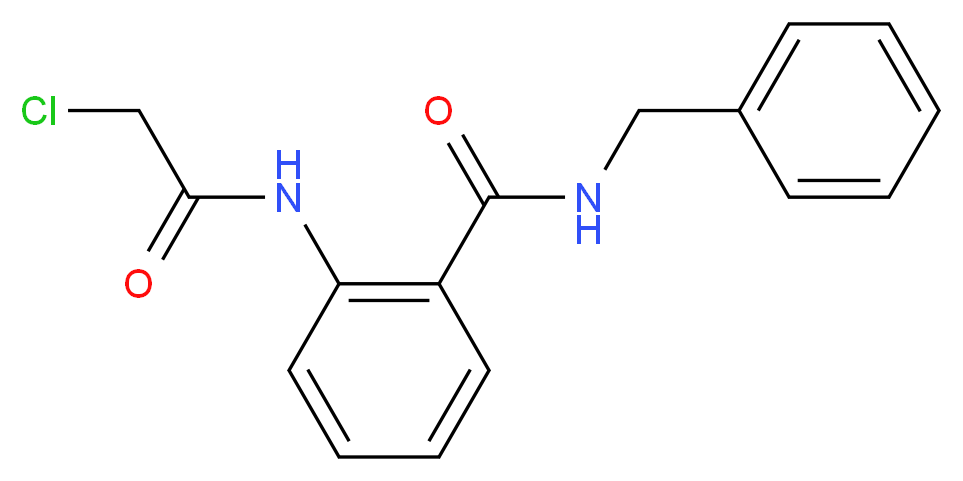N-benzyl-2-[(chloroacetyl)amino]benzamide_Molecular_structure_CAS_53824-92-3)