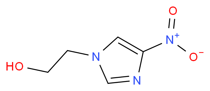 4-Nitro-1H-imidazole-1-ethanol_Molecular_structure_CAS_5006-69-9)