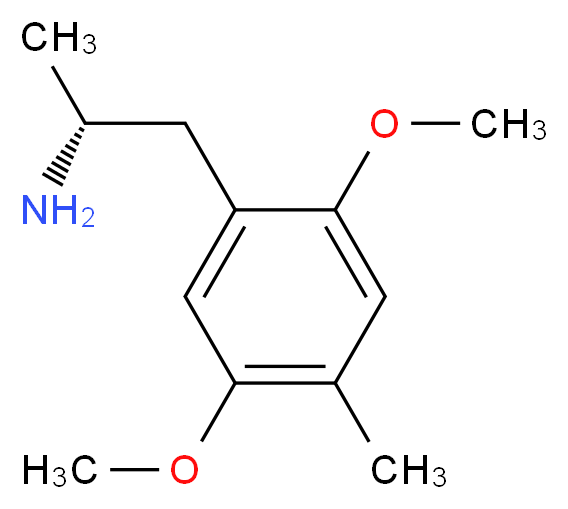 2,5-Dimethoxy-4-methylamphetamine_Molecular_structure_CAS_15588-95-1)