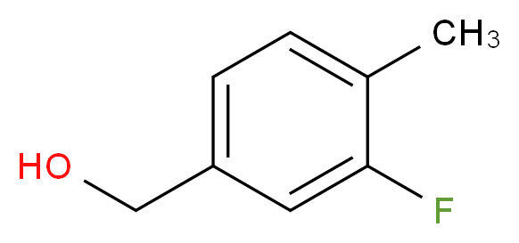 3-Fluoro-4-methylbenzyl alcohol_Molecular_structure_CAS_192702-79-7)