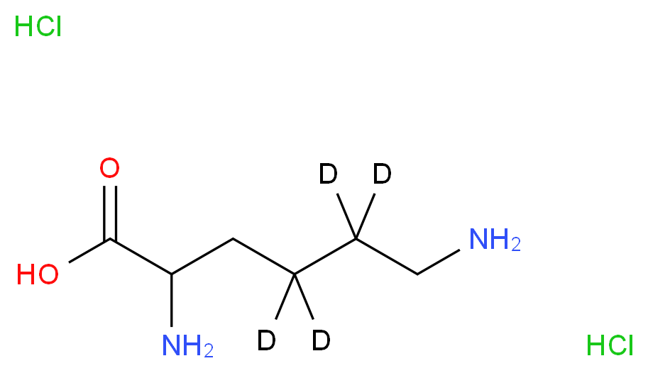 DL-Lysine-4,4,5,5-d4 dihydrochloride_Molecular_structure_CAS_284664-88-6)