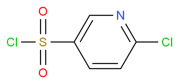 2-Chloro-5-pyridinesulfonyl chloride_Molecular_structure_CAS_6684-39-5)