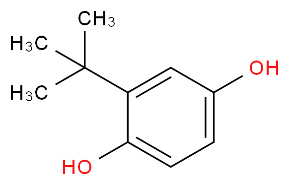 2-tert-butylbenzene-1,4-diol_Molecular_structure_CAS_)