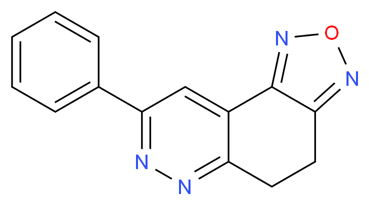 8-phenyl-4,5-dihydro[1,2,5]oxadiazolo[3,4-f]cinnoline_Molecular_structure_CAS_302788-80-3)