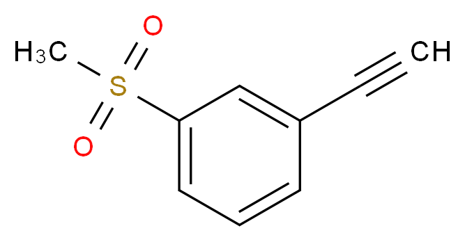 1-ethynyl-3-(methylsulfonyl)benzene_Molecular_structure_CAS_573982-84-0)