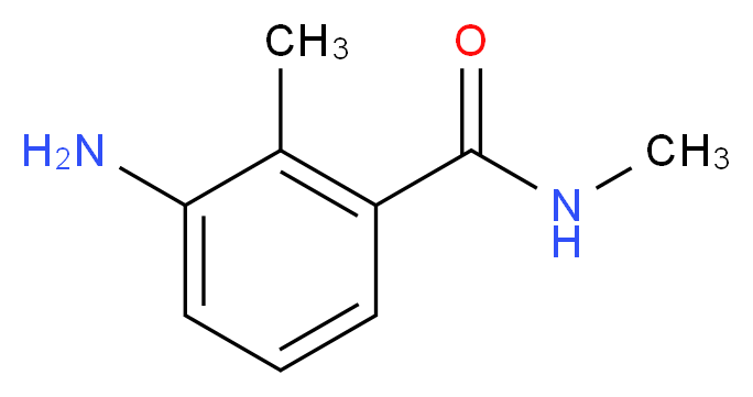 3-amino-N,2-dimethylbenzamide_Molecular_structure_CAS_926254-13-9)