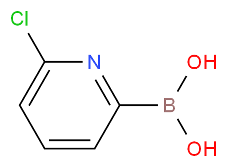 (6-Chloropyridin-2-yl)boronic acid_Molecular_structure_CAS_652148-90-8)
