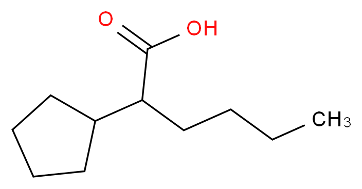 2-Cyclopentyl-n-hexanoic acid_Molecular_structure_CAS_5623-89-2)