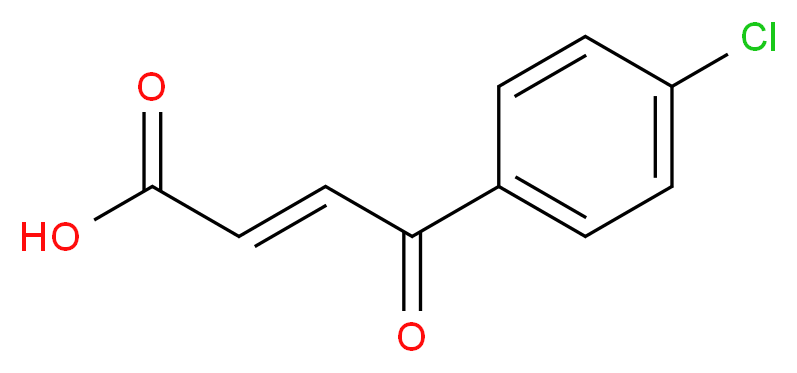 trans-3-(4-Chlorobenzoyl)acrylic acid_Molecular_structure_CAS_29582-39-6)