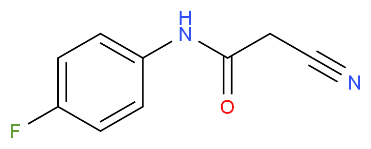 2-Cyano-N-(4-fluoro-phenyl)-acetamide_Molecular_structure_CAS_1735-88-2)