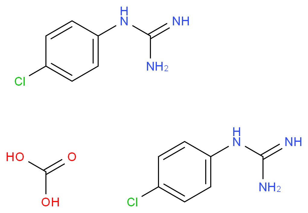 4-CHLOROPHENYLGUANIDINE CARBONATE_Molecular_structure_CAS_61705-88-2)