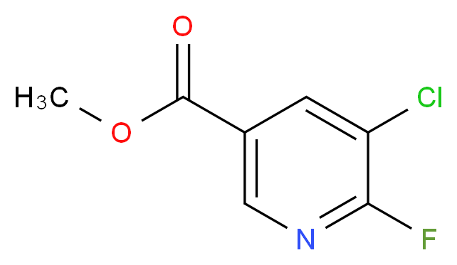Methyl 5-chloro-6-fluoronicotinate_Molecular_structure_CAS_1171918-85-6)