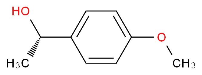 (1S)-1-(4-methoxyphenyl)ethanol_Molecular_structure_CAS_)