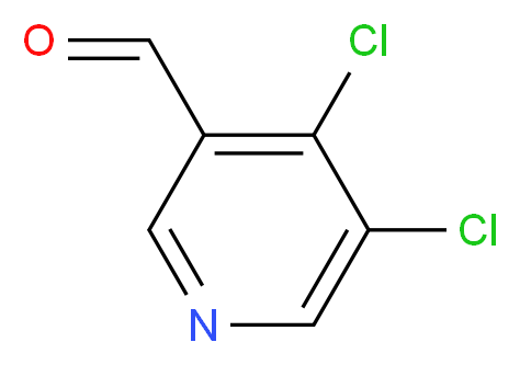 4,5-dichloronicotinaldehyde_Molecular_structure_CAS_1009334-04-6)