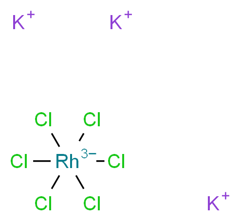 Potassium hexachlororuthenate(III), Premion&reg;_Molecular_structure_CAS_25443-63-4)