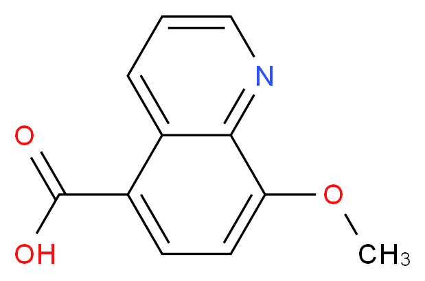 8-Methoxyquinoline-5-carboxylic acid_Molecular_structure_CAS_199871-63-1)