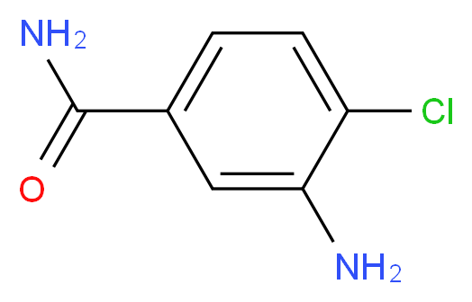 3-amino-4-chlorobenzamide_Molecular_structure_CAS_)