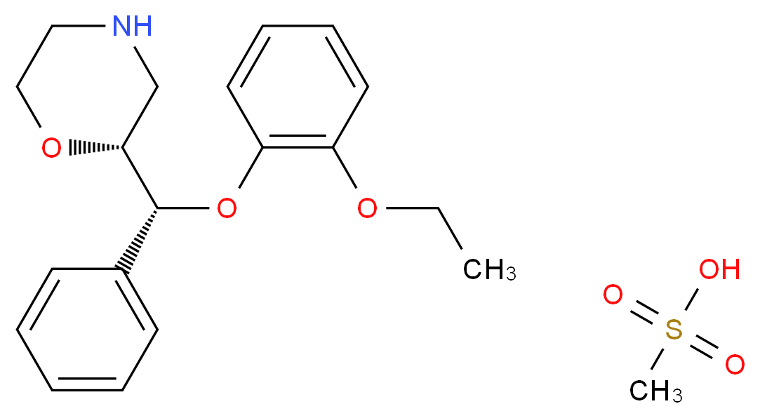 Reboxetine Mesylate_Molecular_structure_CAS_98769-84-7)