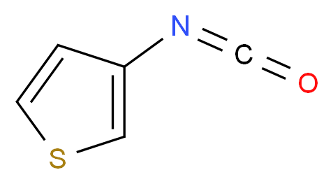 Thien-3-yl isocyanate_Molecular_structure_CAS_76536-95-3)