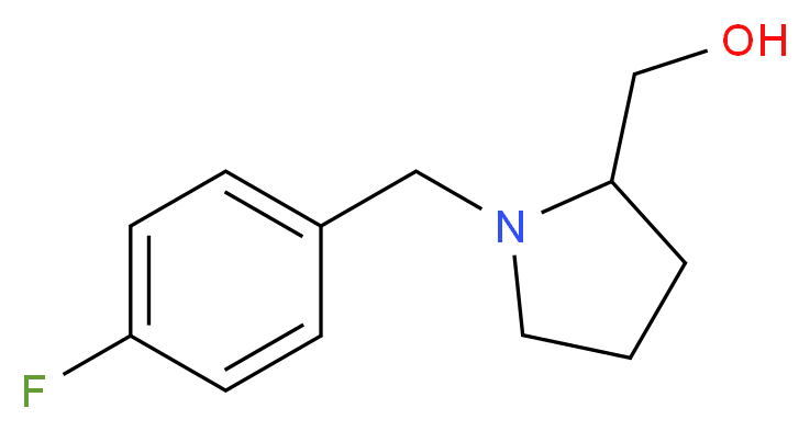 [1-(4-fluorobenzyl)pyrrolidin-2-yl]methanol_Molecular_structure_CAS_864415-55-4)