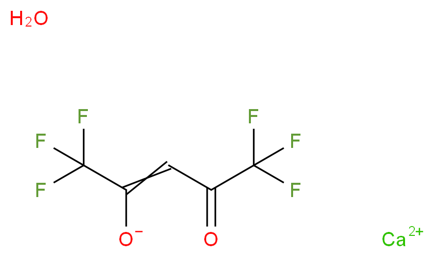 Calcium hexafluoroacetylacetonate dihydrate 97%_Molecular_structure_CAS_)