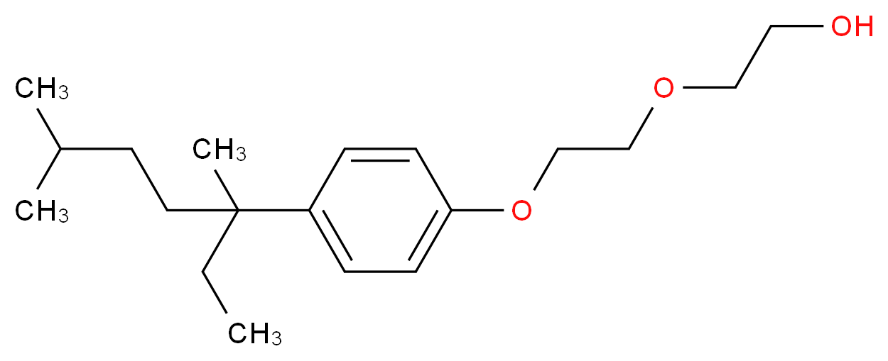 4-(3,6-Dimethyl-3-heptyl)phenol diethoxylate solution_Molecular_structure_CAS_1119449-38-5)