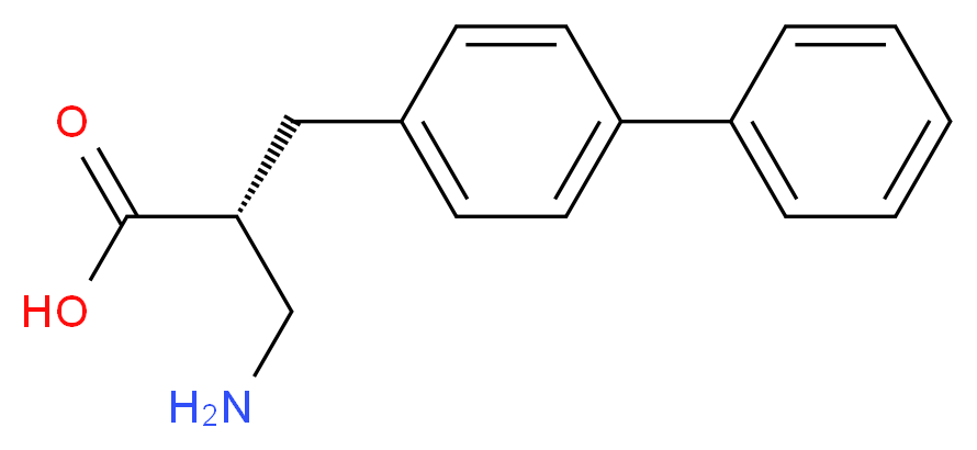 (R)-2-AMINOMETHYL-3-BIPHENYL-4-YL-PROPIONIC ACID_Molecular_structure_CAS_)