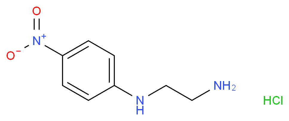 N-(2-aminoethyl)-N-(4-nitrophenyl)amine hydrochloride_Molecular_structure_CAS_6332-77-0)