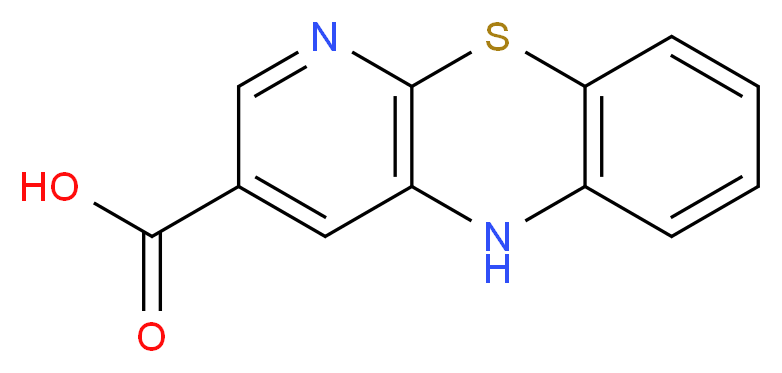 5H-pyrido[2,3-b][1,4]benzothiazine-3-carboxylic acid_Molecular_structure_CAS_)
