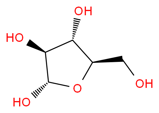 CAS_50-69-1 molecular structure
