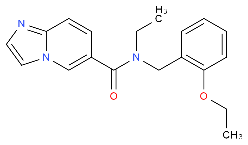 N-(2-ethoxybenzyl)-N-ethylimidazo[1,2-a]pyridine-6-carboxamide_Molecular_structure_CAS_)