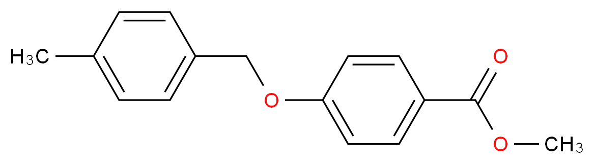 Methyl 4-[(4-methylbenzyl)oxy]benzenecarboxylate_Molecular_structure_CAS_62290-48-6)