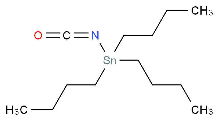 Tributyltin isocyanate_Molecular_structure_CAS_681-99-2)