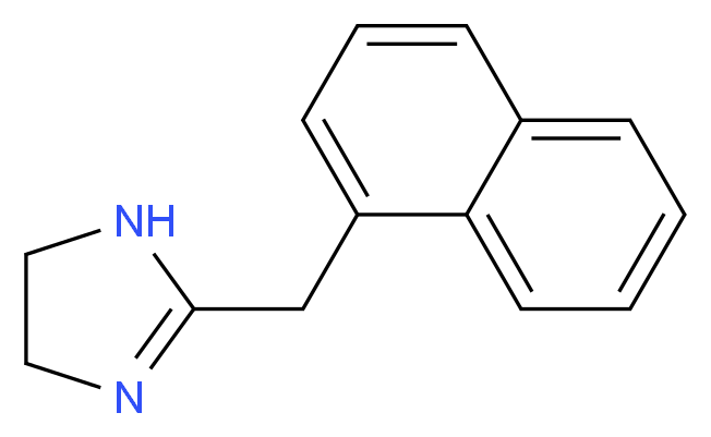2-(naphthalen-1-ylmethyl)-4,5-dihydro-1h-imidazole_Molecular_structure_CAS_835-31-4)