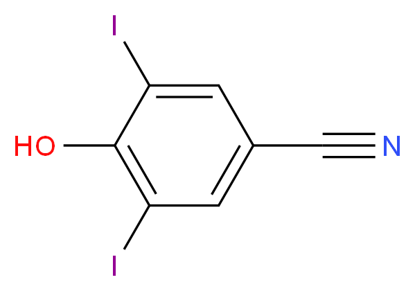 4-hydroxy-3,5-diiodobenzonitrile_Molecular_structure_CAS_)
