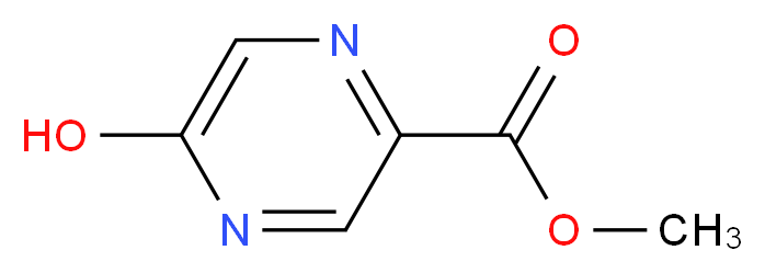 Methyl 5-hydroxypyrazine-2-carboxylate_Molecular_structure_CAS_)