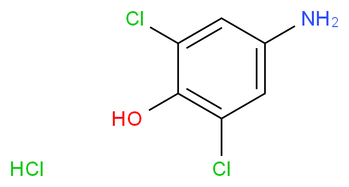 4-AMINO-2,6-DICHLOROPHENOL HYDROCHLORIDE_Molecular_structure_CAS_42486-53-3)