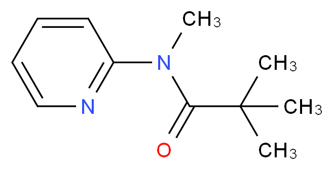 N,2,2-Trimethyl-N-(pyridin-2-yl)propanamide_Molecular_structure_CAS_)