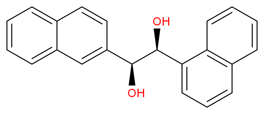 (S,S)-(-)-1-(1-Naphthyl)-2-(2-naphthyl)-1,2-ethanediol_Molecular_structure_CAS_229185-00-6)