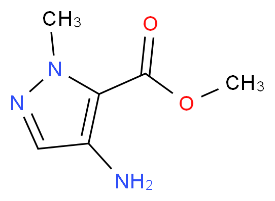 methyl 4-amino-1-methyl-1H-pyrazole-5-carboxylate_Molecular_structure_CAS_923283-54-9)