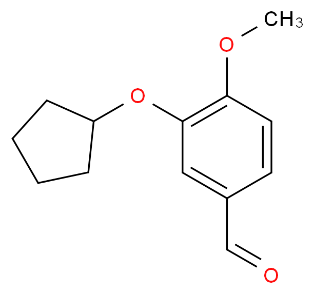 3-(Cyclopentyloxy)-4-methoxybenzaldehyde_Molecular_structure_CAS_67387-76-2)