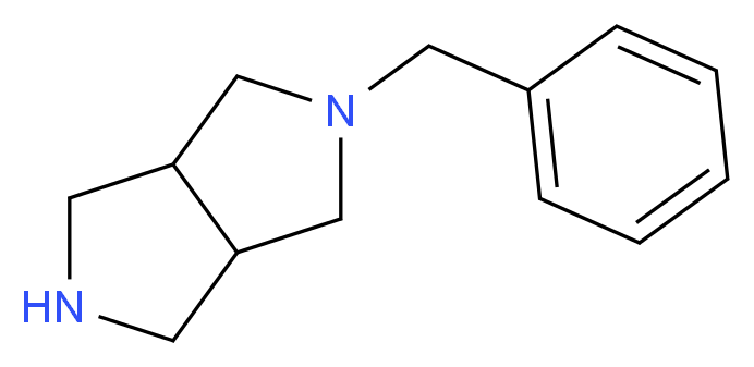 2-Benzyloctahydropyrrolo[3,4-c]pyrrole_Molecular_structure_CAS_86732-22-1)