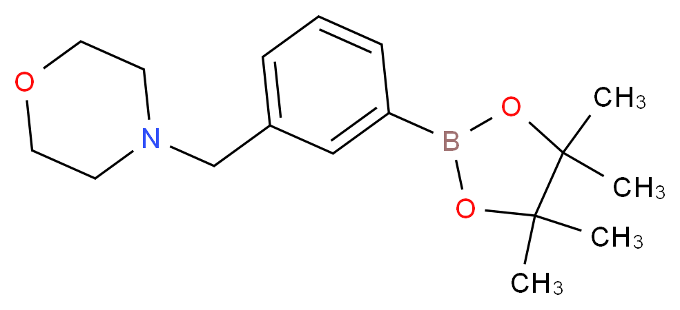3-(4-Morpholinylmethyl)benzeneboronic acid pinacol ester 97%_Molecular_structure_CAS_364794-80-9)