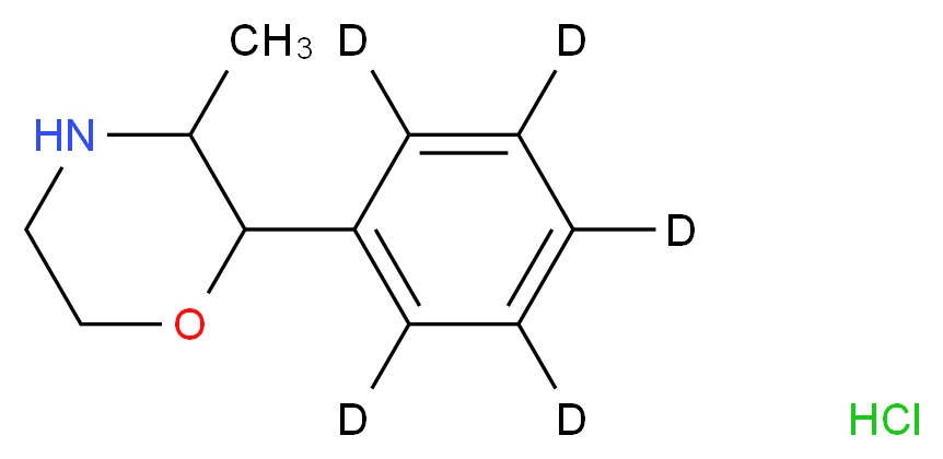 Phenmetrazine-d5 Hydrochloride_Molecular_structure_CAS_)
