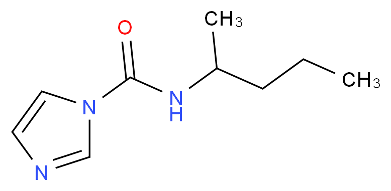 N-(1-methylbutyl)-1H-imidazole-1-carboxamide_Molecular_structure_CAS_)