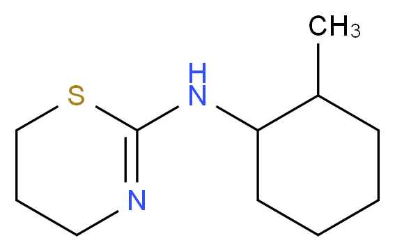 (5,6-Dihydro-4H-[1,3]thiazin-2-yl)-(2-methyl-cyclohexyl)-amine_Molecular_structure_CAS_)
