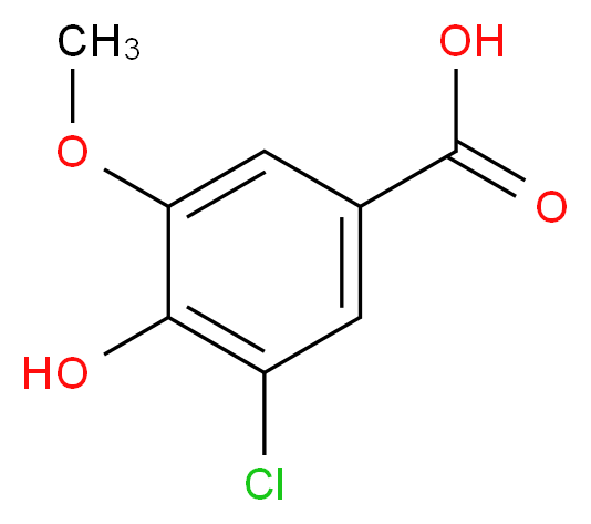 3-chloro-4-hydroxy-5-methoxybenzoic acid_Molecular_structure_CAS_69845-52-9)